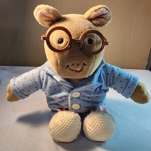 Arthur in Pajamas Plush Stuffed Animal Marc Brown 1995 Eden
